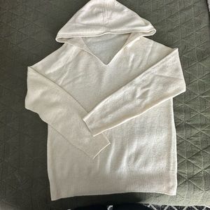 Wool cardigan hoodie 100%wool